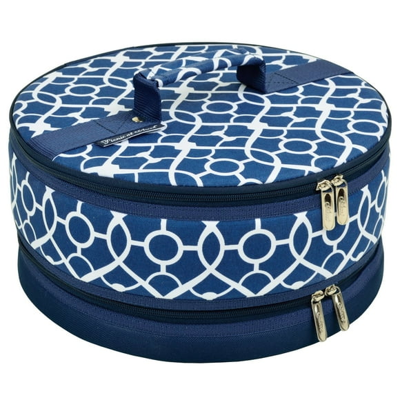 Picnic at Ascot Original Pie and cake carrier 12 Diameter- Designed & Quality Approved in the USA