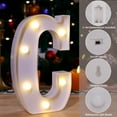 thumbnail image 3 of Asisol LED Marquee Sign Light Up Letters, 26 Alphabet Light Up Letters Sign, Battery Powered LED Letter Lights for Wedding Birthday Party Valentine's Day Christmas Home Decor, 3 of 7