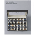 thumbnail image 4 of Estuche Alajero Organizador De Relojes Y Joyas Con 12 espacios, Color Negro, 4 of 4