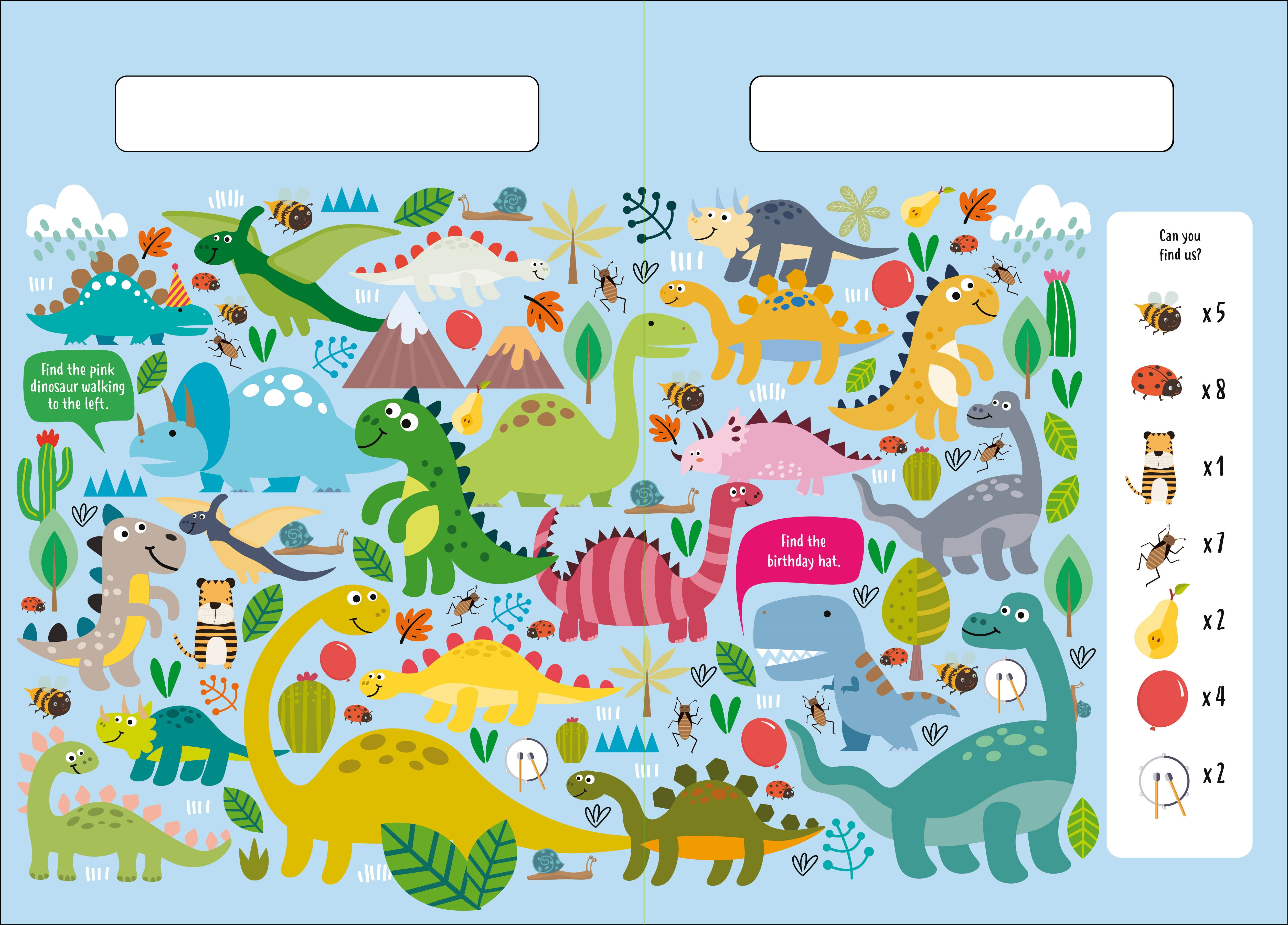 Seek And Find Dinosa