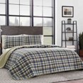 thumbnail image 1 of Eddie Bauer, Quilt King 100% Algod&oacute;n, Color Azul, Port Gamble., 1 of 3