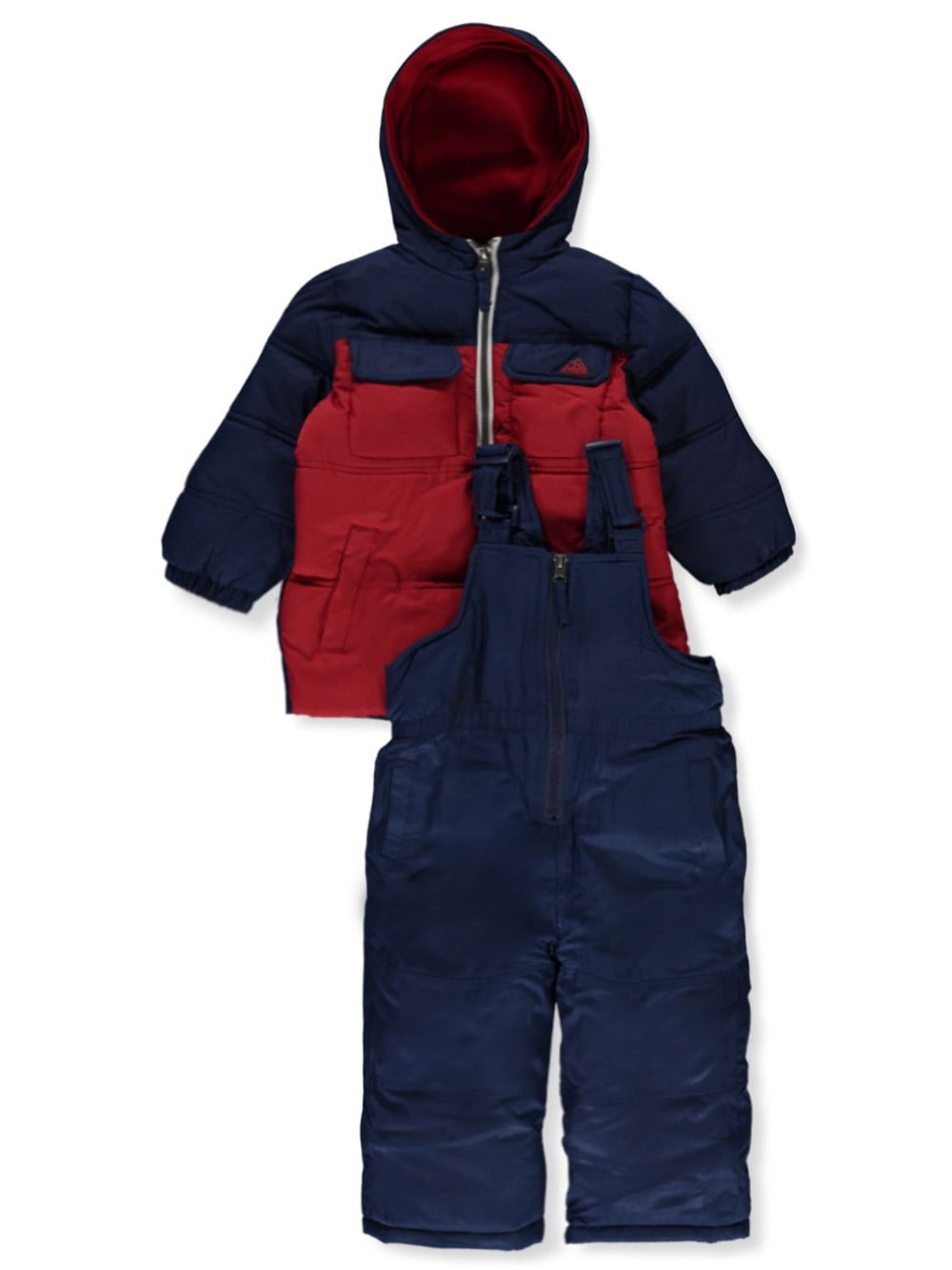 Iextreme Baby Boys' 2Piece Colorblock Snowsuit Set navy, 12 months