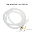 thumbnail image 2 of OUNONA Air Conditioning Extension Pipe White Durable Tubing for Flexible Connection 1 Set, 2 of 8