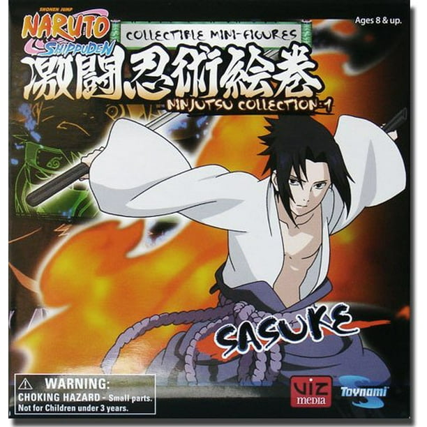 Toynami Naruto Shippuden Ninjutsu Collection 4 Inch Series 1 Figure Sasuke Walmart Com Walmart Com