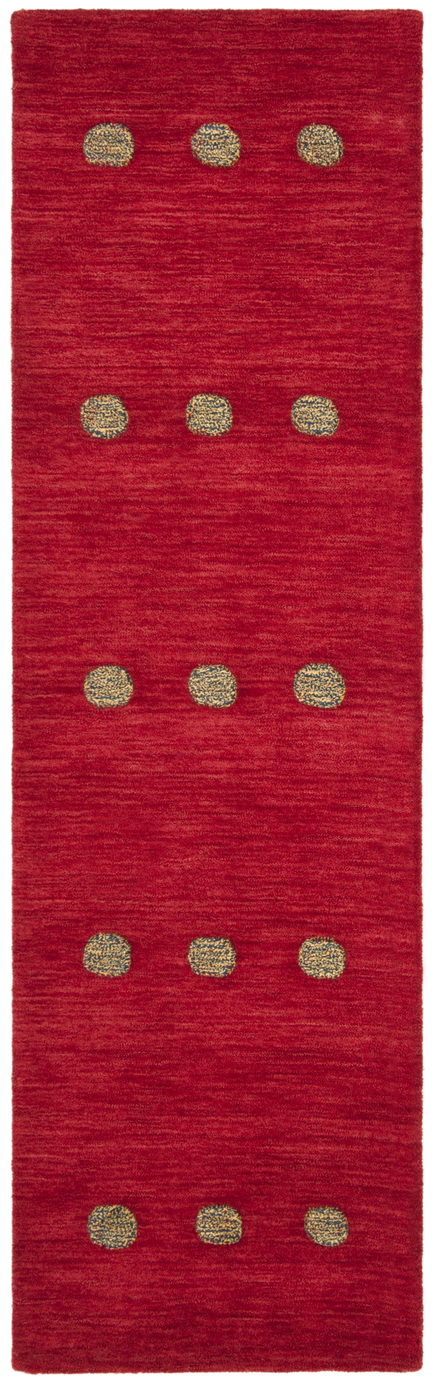 Safavieh Himalaya Derbhile Solid Wool Runner Rug, Red, 2'3" x 8'