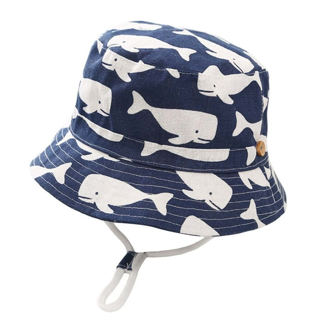 Chapeau de Soleil à Rabat de Nuque Ajustable, Séchage Rapide, Pliable, Protection Uv Upf 50+, Chapeau Bob de Plage, Chapeaux pour Bébé 2-4 Ans, Garçons Filles, Mode