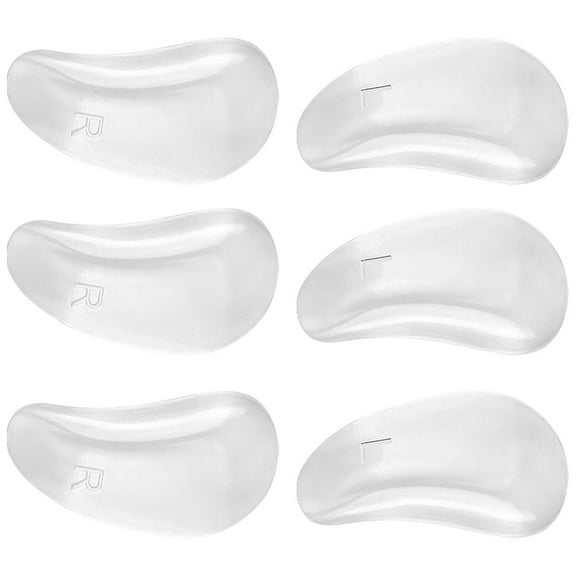 3 Pairs Gel Arch Support Cushions Arch Support Insoles Adhesive Arch Supports for Women