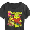 thumbnail image 3 of Star Wars - The Mandalorian Mando Cover  - Wo Men's Short Sleeve Graphic T-Shirt, 3 of 5
