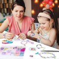 thumbnail image 5 of 773 Pcs Mermaid Charm DIY Bead Set for Kids Girls with Pearl Starfish Shell with Mermaid Beads for Making Bracelets Necklaces, 5 of 5
