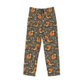 thumbnail image 4 of Goofa Fox And Mushroom Printed Soft Pajama Pants for Men, Wide Leg Comfy Casual Lounge Yoga Pants-X-Large, 4 of 9