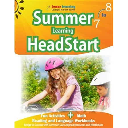 Pre-Owned Summer Learning HeadStart, Grade 7 to 8: Fun Activities Plus Math, Reading, and Language Workbooks: Bridge to Success with Common Core Aligned Resourc (Paperback) 1940484731 9781940484730