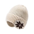 thumbnail image 1 of Bonnet d'Hiver Bonnet Tricoté avec Cache-Oreilles Extensible Bonnet de Ski, 1 of 5