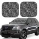 thumbnail image 1 of Balery Snake Parasol para parabrisas de coche de 2 piezas | Parasol plegable para parabrisas delantero de coche para la mayoría de sedanes-Small, 1 of 6
