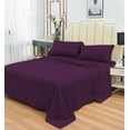 thumbnail image 2 of Home Goods Luxury Bamboo Sheet Set Soft Hypoallergenic Deep Pocket 4 Pc Set, 2 of 16