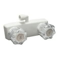 thumbnail image 2 of Dura Faucet RV Shower Faucet for Exterior Shower Boxes - White, 2 of 3