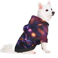 thumbnail image 2 of Fotbe Glowing Chameleon Fantasy Art Sudadera con Estampado para Perros Pequeños – Suéter con Capucha para Mascotas, Tela Suave de Forro Polar con Bolsillo-Small, 2 of 7