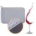 thumbnail image 4 of CSChome Draining Mat Strong Water Absorption Dish Drying Mat Quick Dry Hanging Hole Kitchen Supplies, 4 of 7