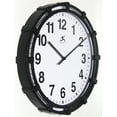 thumbnail image 4 of Infinity Instruments Skipper Plastic 16" Indoor Wall Clock with Quartz Movement for Accurate Timekeeping, Black, 4 of 7