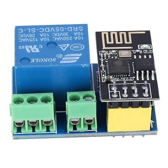 Module de relais, accessoires de contrôle électrique précis pour machine ESP8266 ESP-01S DC 5 V