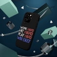 thumbnail image 3 of DistinctInk MagSafe Tough Case for Apple iPhone 15 Pro (6.1" Screen) - Work Hard Hit Hard Play Hard Win Easy - Lightweight Grip, 3 of 6