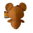 thumbnail image 3 of Pooky Bear Toy from Garfield. Plush  10 inches, 3 of 3