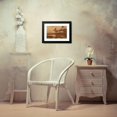 thumbnail image 4 of Georg Macco 14x11 Black Modern Framed Museum Art Print Titled - Evening Mood in Front of the Pyramids, 4 of 5