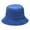 Dark Blue, variant on Bucket Hats for Women Floppy Beach Sun Hats Outdoor Fashionable Boho Hats Casual Solid Color Headwear Red