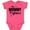 Vintage Hot Pink, variant on Inktastic Breast Cancer Awareness My Mommy is a Fighter Boys or Girls Baby Bodysuit
