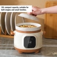 thumbnail image 6 of BOKYAN 235W Electric Stew Pot 1.8L (1.9 Qt) Capacity Slow Cooker with 24-Hour Smart Timer, 6 of 9