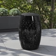 thumbnail image 2 of Tcbosik Outdoor Side Table with Solar Powered Light, Metal End Table for Patio, Garden, Balcony, Black, 2 of 7