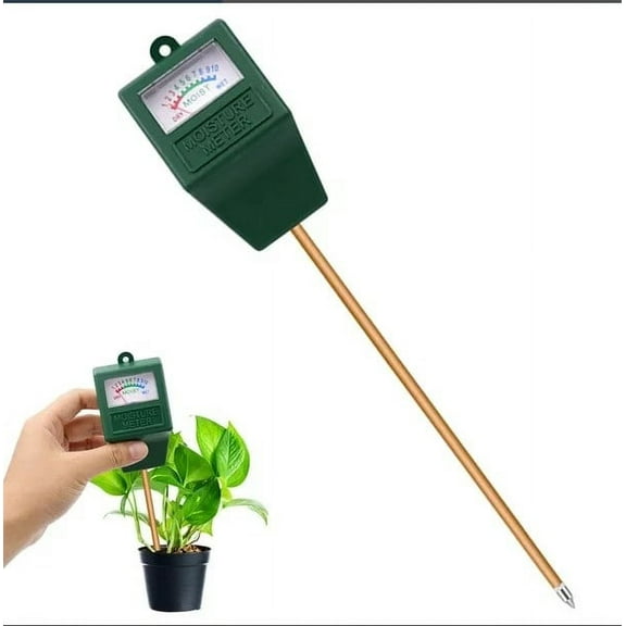 Soil Moisture Meter, Plant Moisture Meter Indoor & Outdoor, Hygrometer Moisture Sensor Soil Test Kit Plant Water Meter for Garden, Farm, Lawn (No Battery Needed)