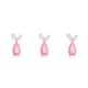 thumbnail image 5 of Matsuzay Silicona Handheld U-Type Baby Cepillo de Cepillo de de entrenamiento Portable Kids Toddlers Limpieza Gadgets Small, Pink Type1 NO1 Matsuzay CBP160303, 5 of 6