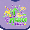 thumbnail image 4 of Inktastic My First Mardi Gras-jester Hat Boys or Girls Baby Bib, 4 of 4