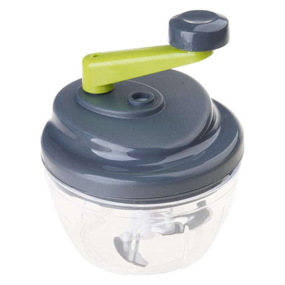 Tizuqe Hand Crank Food Processor Efficient Manual Vegetable Chopper Dishwasher Safe Container For Fast Meal Preparation