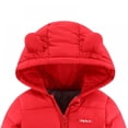 thumbnail image 4 of Bobora Winter Warm Baby Girls Jacket Colorful Boy Clothes Newborn Coats For Kids Cotton Jacket With Hooded,6M-5T, 4 of 6