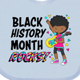 thumbnail image 4 of Inktastic Black History Month Rocks- Girl with Guitar Boys or Girls Baby Bib, 4 of 4