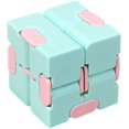 thumbnail image 1 of Infinity Cube Fidget Cube Toy, Sensory Stress Relief Decompression Fidget Finger Toys, Infinite Cube for Kids Adults Office (Blue), 1 of 5