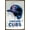 Bronze Framed Version, variant on MLB Chicago Cubs - Drip Helmet 20 Wall Poster, 14.725" x 22.375", Framed
