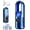 Blue, variant on 6-Speed Bladeless Electric Fan with Light, Quiet Desk Bladeless Fans with Timer and Mist Function, Small Quiet Table Fan for Personal Bedroom Home Office Desktop
