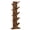 Rustic Brown, variant on VASAGLE CUSTOS Collection - Tree Bookshelf, Modern Bookcase, Floor Standing Book Shelf, 7.9 x 15 x 45.4 Inches, Rustic Brown
