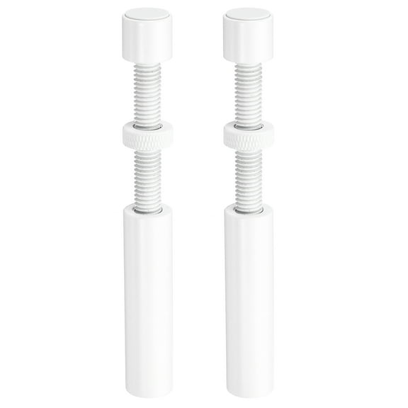 Uxcell 2Pack Graphics Card GPU Support Bracket, Magnetic Base 74-120mm Adjustable Height Brace, Aluminum Alloy White