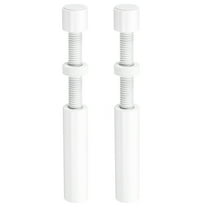 Uxcell 2Pack Graphics Card GPU Support Bracket, Magnetic Base 74-120mm Adjustable Height Brace, Aluminum Alloy White