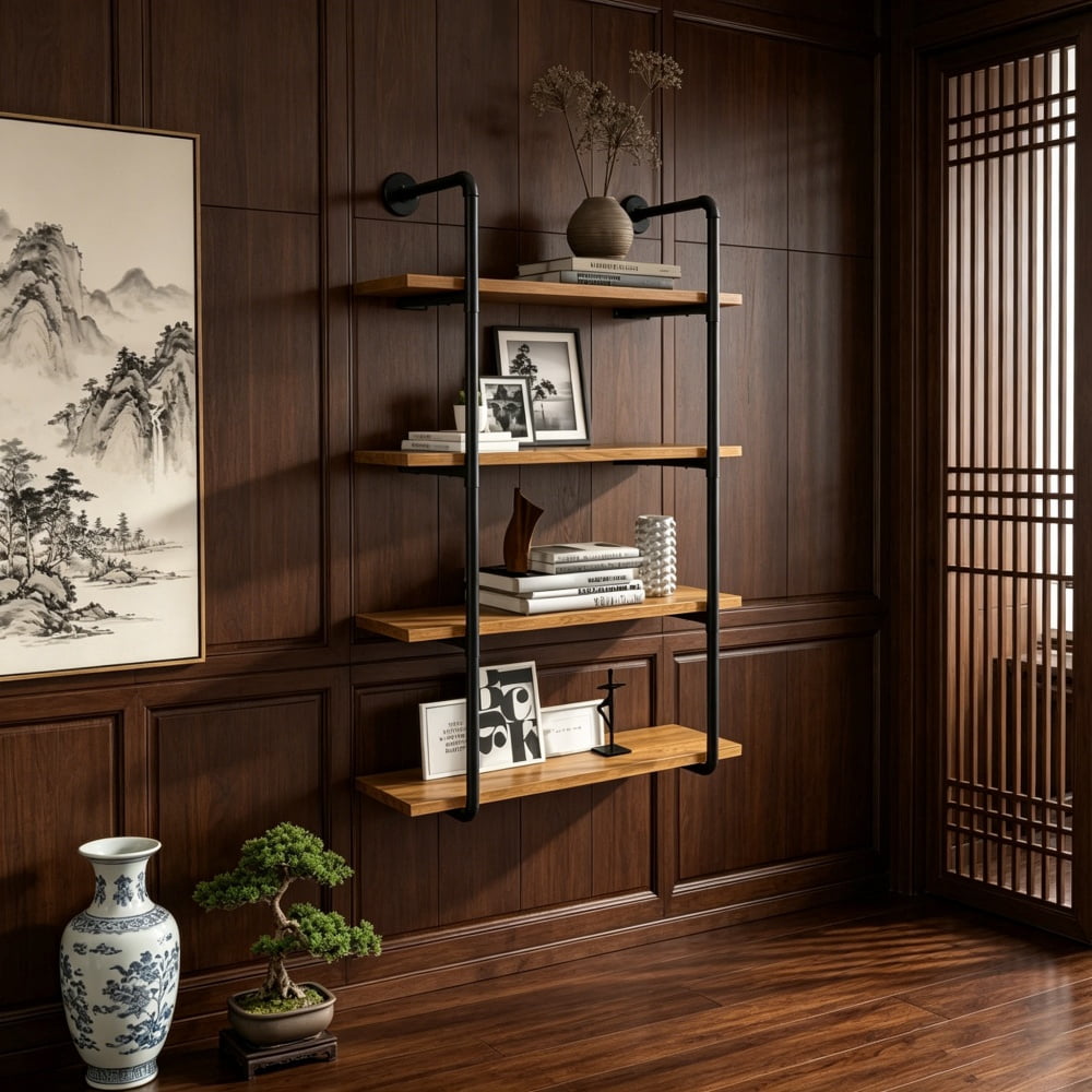 Wall Mounted Bookshelf