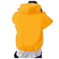 thumbnail image 4 of kpoplk Men Long Sleeve Warm Hoodie Hoody Casual Sweatshirt Jumper Jacket Coat Top(Orange,XXL), 4 of 7