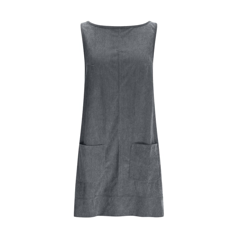 overall a line dress Everette overall dress – JanieLanie main image 1