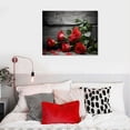 thumbnail image 4 of Nawypu Wall Art Roses Bedroom Canvas prints Living room Poster Printing Pictures Wall Decoration, 4 of 4