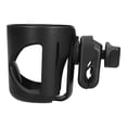 thumbnail image 1 of Soporte para taza de cochecito Clip de ancho ajustable Tira de fijación elástica liviana Portavasos para cochecito Negro J4035, 1 of 10