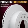 thumbnail image 4 of Metrix Premium Chassis Parts - 12.28 inch (312mm) Rear Coated Vented Disc Brake Rotor Fits 2010-2014 Toyota FJ Cruiser, 2010-2021 4Runner, 2010-2021 Lexus GX460, Replacement 980780FZN Made in Europe, 4 of 9