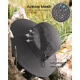thumbnail image 5 of Minzimin Womens Sun Hat with Ponytail Hole Beach Hiking Summer Wide Brim UPF 80+ Outdoor Protection Foldable Bucket Hat, 5 of 6