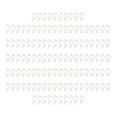 thumbnail image 3 of GUOOL 120Pcs Christmas Gutter Clips Fairy Lights Ornaments Lights String Clips Hook white, 3 of 9